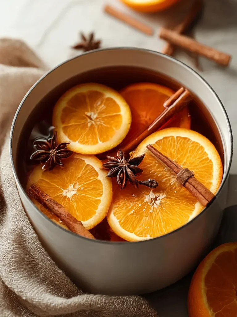 The Cozy Cinnamon & Orange Simmering Pot First Image