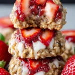 Strawberry Oatmeal Cookies (No flour, eggs, or refined sugar) First Image