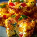 Cheesy Protein Egg Muffins First Image