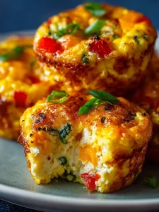 Cheesy Protein Egg Muffins First Image