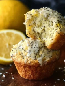 Coconut Lemon Poppyseed Muffins First Image