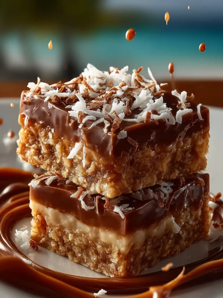 Coconut Toffee Bars First Image