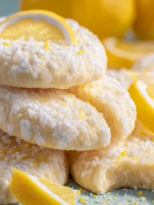 Copycat Savannah Smiles (Lemon Powder Sugar Cookies) First Image