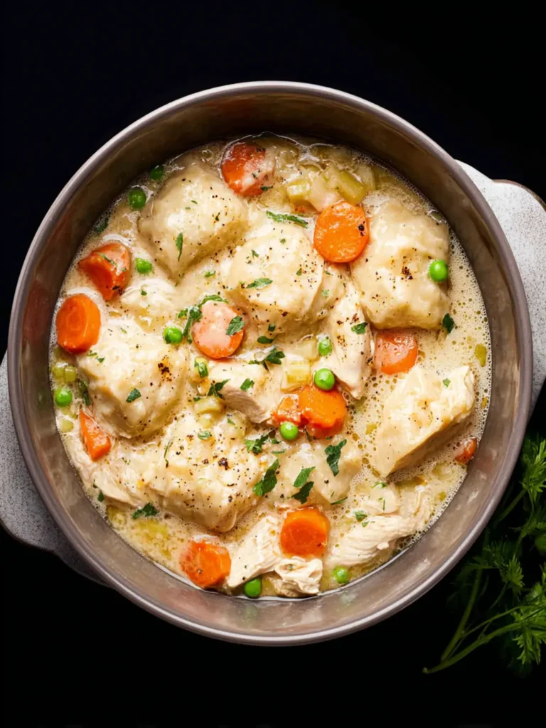 Instant Pot Chicken and Dumplings First Image
