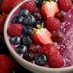 Mixed Berry Smoothie Bowl First Image