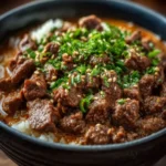 Slow Cooker Beef Stroganoff Stew (Rich, Creamy & Comforting) First Image