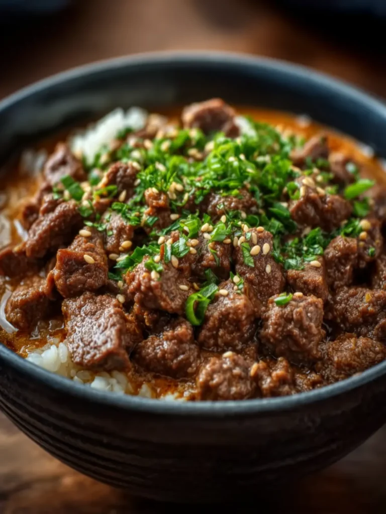 Slow Cooker Beef Stroganoff Stew (Rich, Creamy & Comforting) First Image
