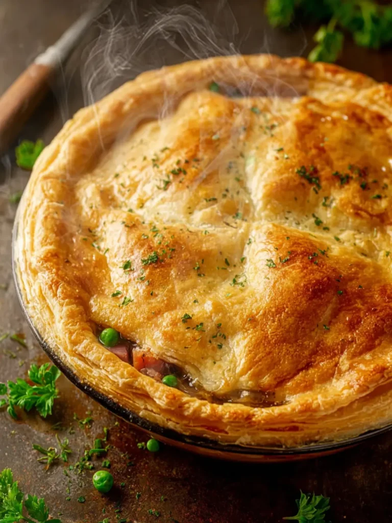 Old-Fashioned Beef and Vegetable Pot Pie First Image