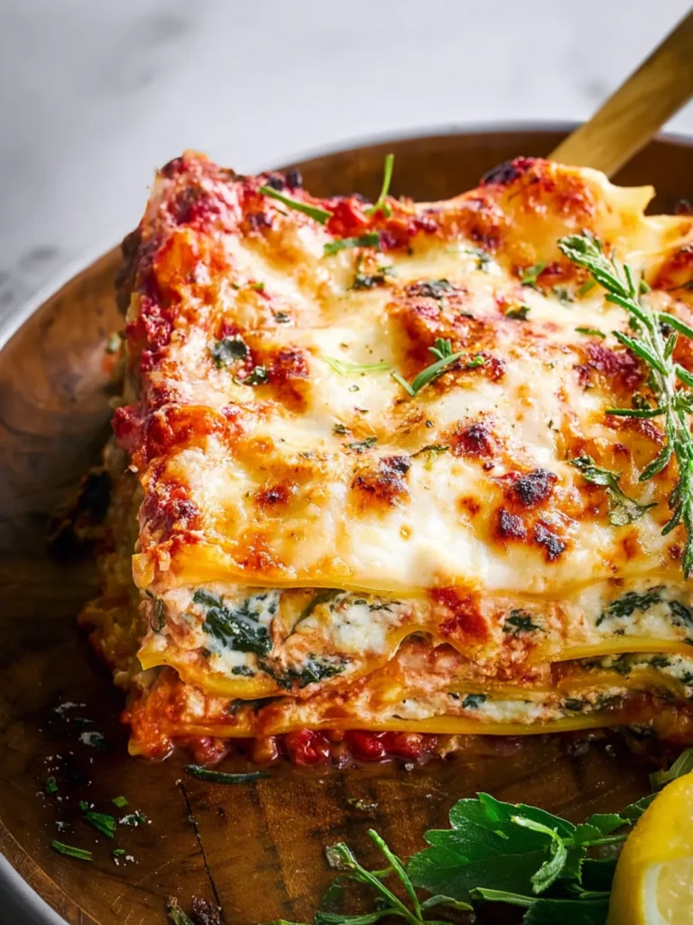Vegetarian Lasagna with Spinch & Ricotta First Image