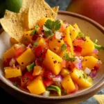 Sweet & Spicy Fresh Mango Habanero Salsa Recipe First Image