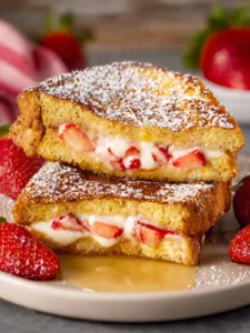 Cream Cheese Stuffed French Toast First Image