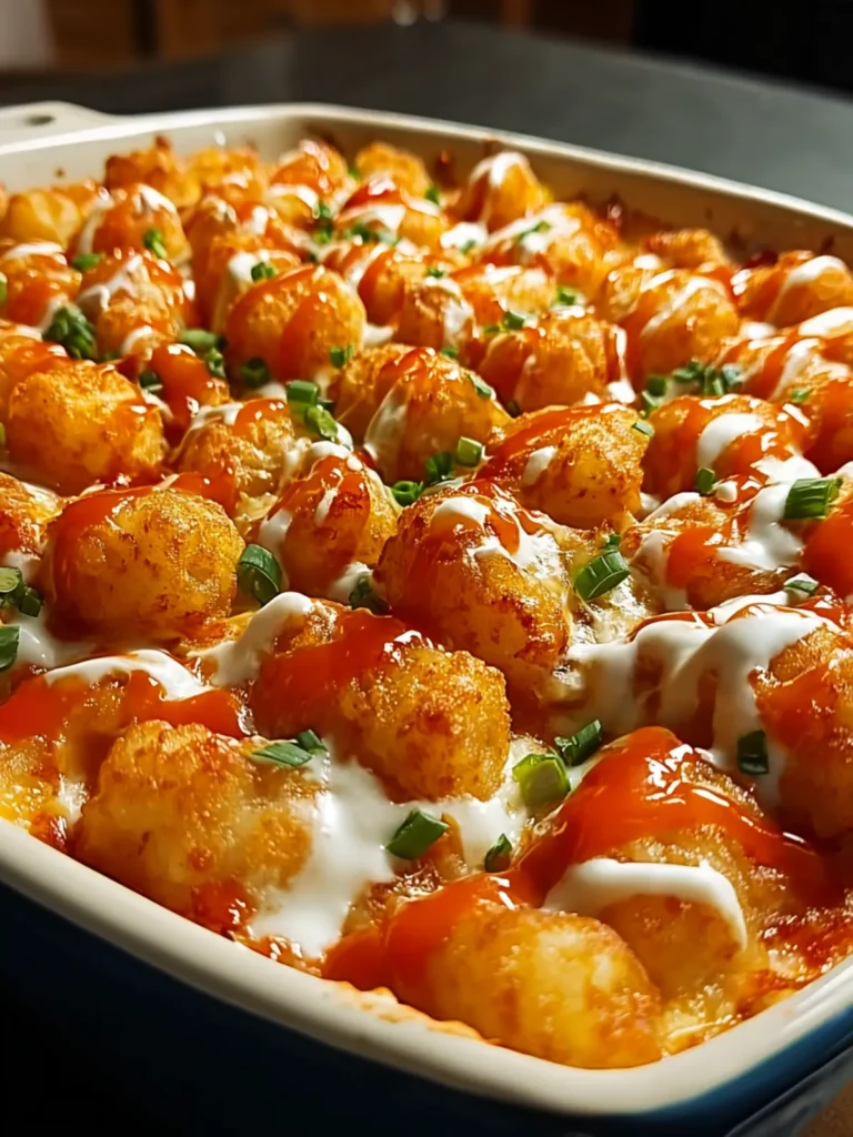 Buffalo Chicken Tater Tot Bake First Image