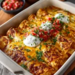 Cream Cheese Chicken Enchiladas First Image