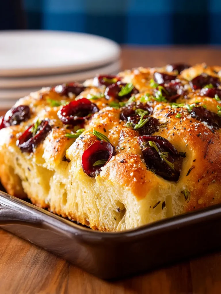 Olive Focaccia First Image