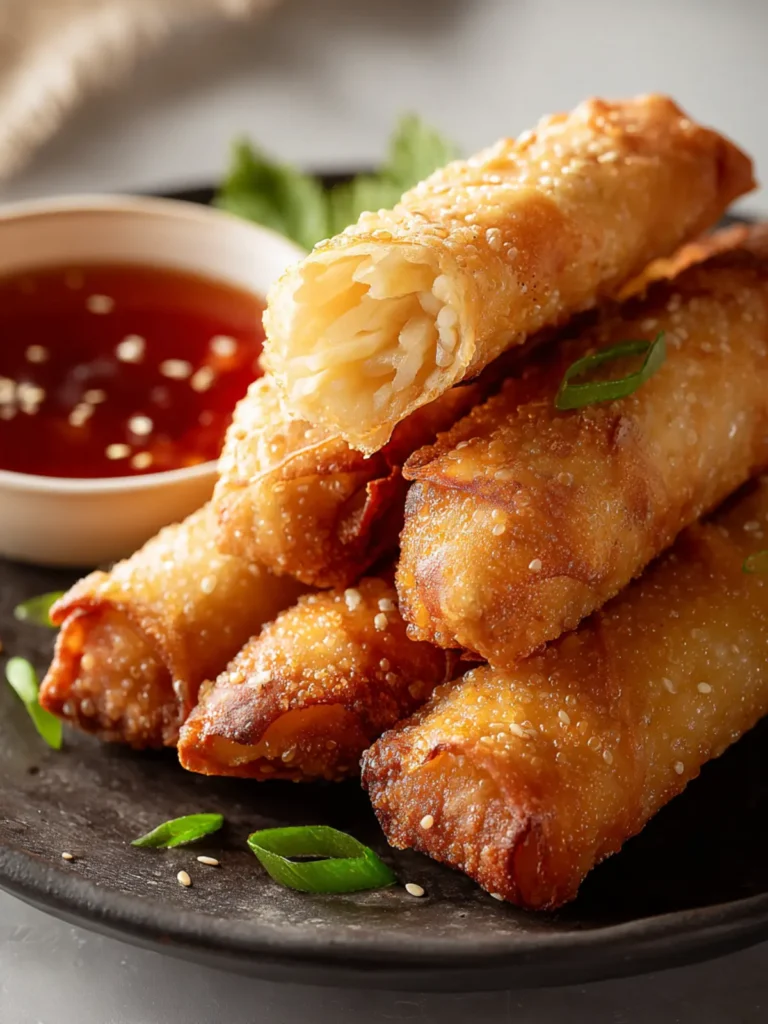 Homemade Chinese Egg Rolls First Image