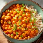 Butter Chickpeas with Creamy Spiced Tomato Sauce First Image