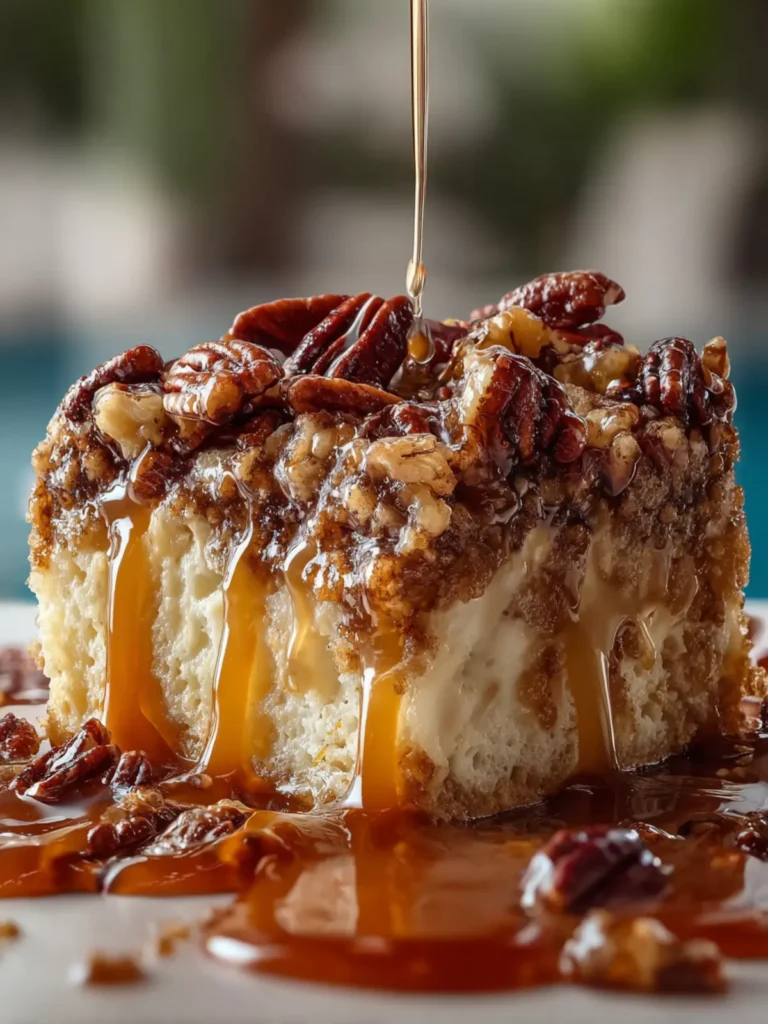 Butter Pecan Praline Poke Cake First Image