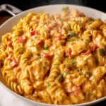 Cheesy Rotel Chicken Pasta First Image