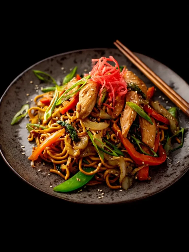 Chicken Yakisoba First Image