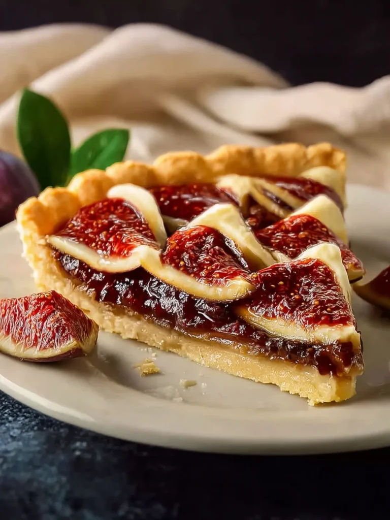 Fig Tart (Italian crostata) First Image