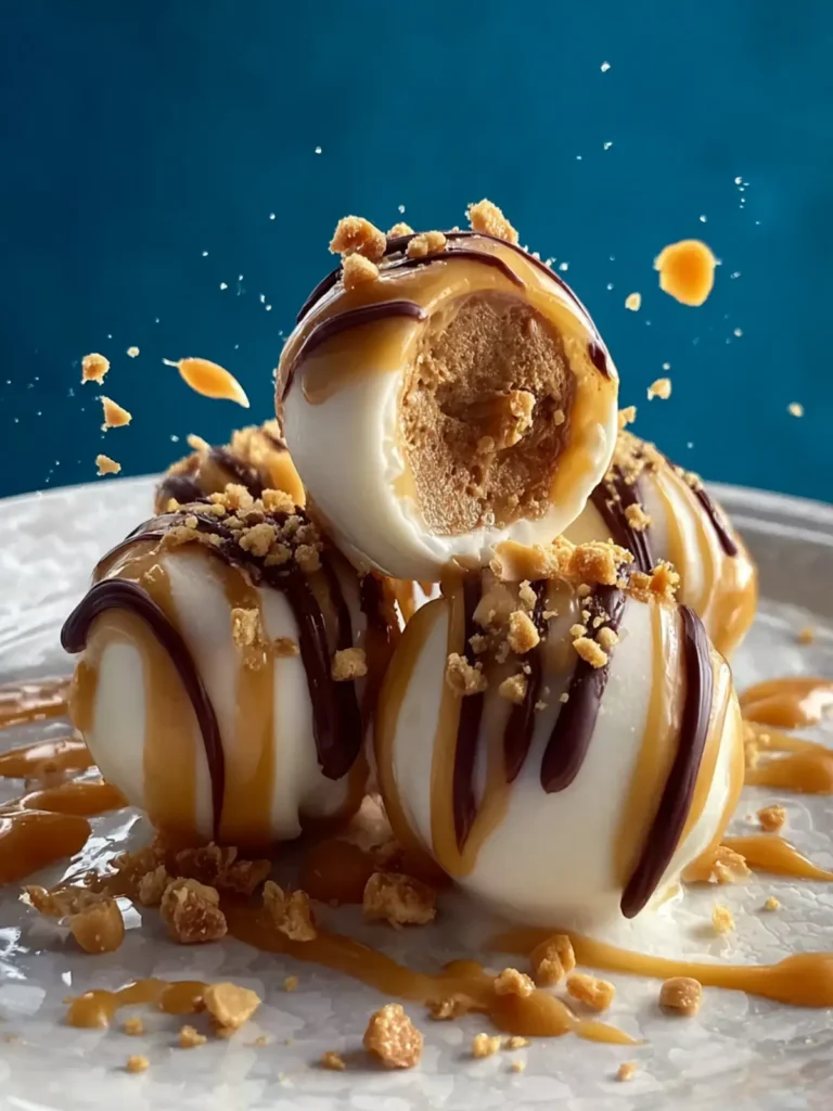 Frozen Greek Yogurt Peanut Butter Bites First Image