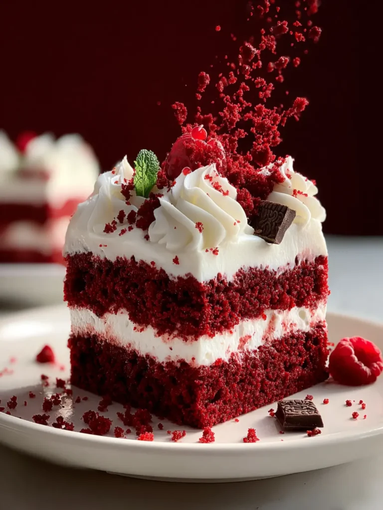 Irresistible Red Velvet Poke Cake Recipe – A Slice of Joy First Image