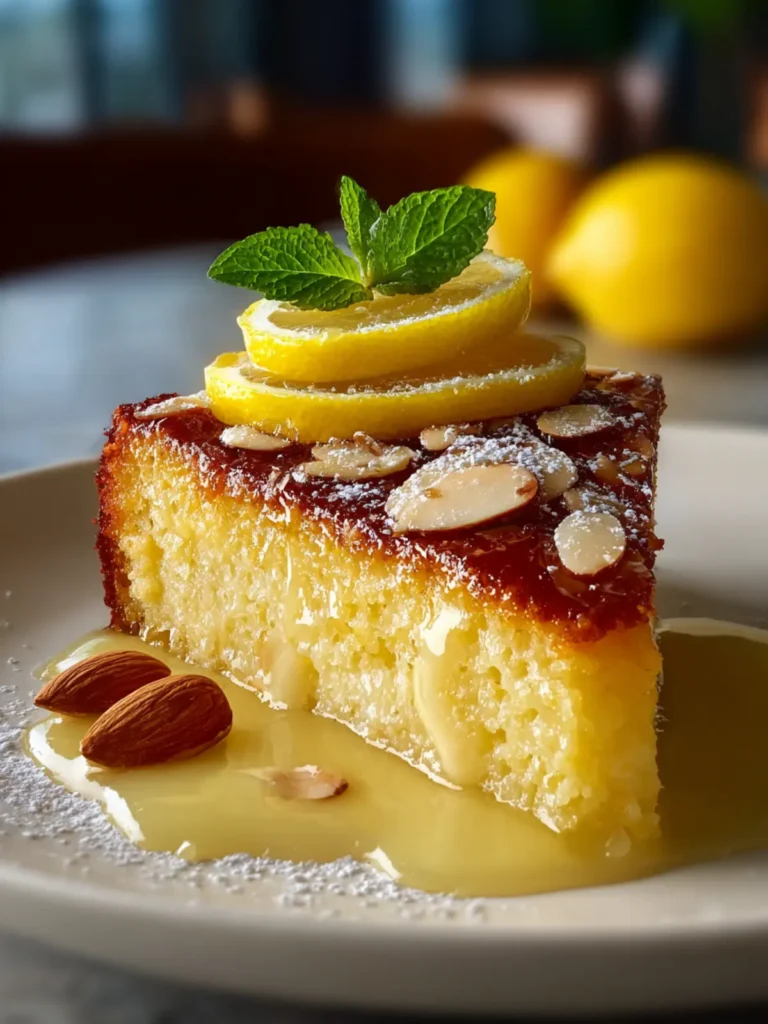 Lemon Almond Flourless Cake First Image