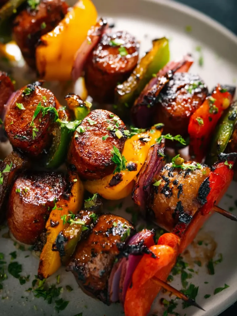 Sausage Kabobs First Image