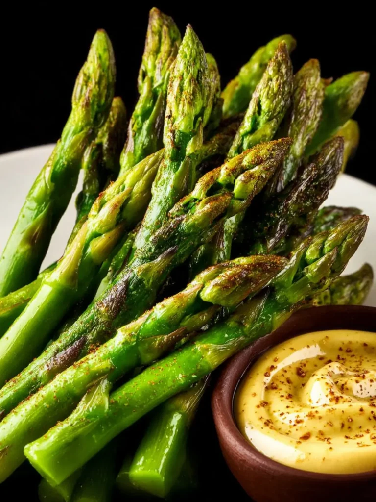 Asparagus with Dipping Sauce First Image