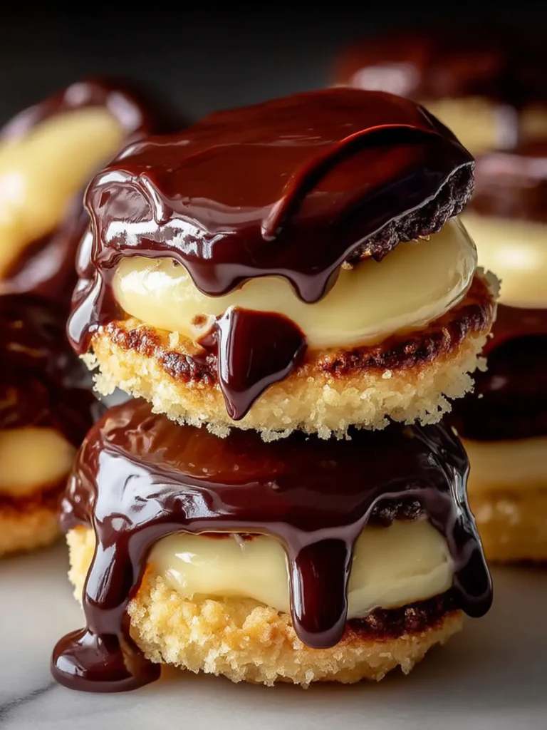 Boston Cream Pie Cookie Bites – Easy Mini Dessert Recipe First Image