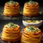 Cheesy Potato Stacks First Image