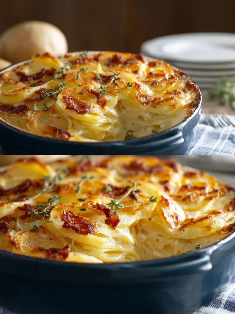 Cheesy Scalloped Potatoes First Image