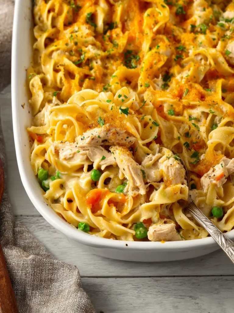 Chicken Noodle Casserole Without Soup First Image