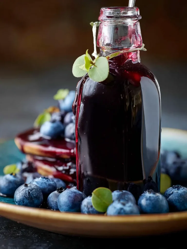 Easy Blueberry Syrup First Image