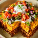 Ground Beef Taco Casserole Bake First Image