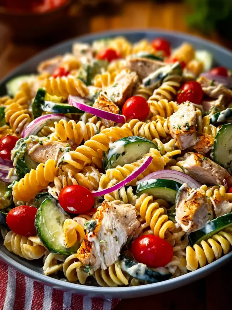 High Protein Pasta Salad First Image