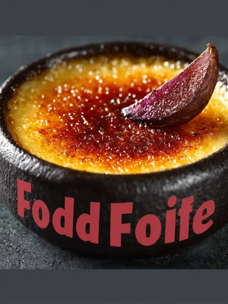 Japanese Sweet Potato Crème Brûlée First Image