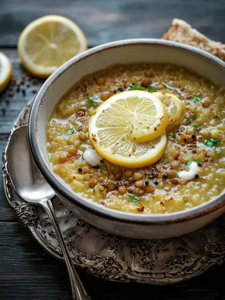 Lemon Lentil Soup First Image