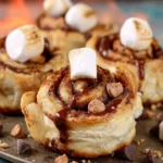 Peanut Butter S’mores Sweet Rolls First Image