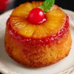 Pineapple Upside Down Cake For One First Image