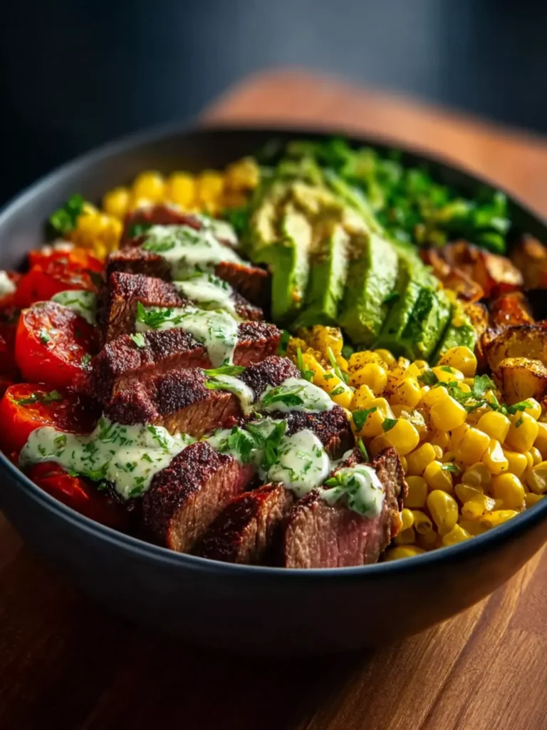 Steak Avocado Corn Bowl First Image