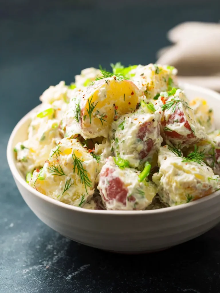 Creamy Dill Red Skin Potato Salad First Image