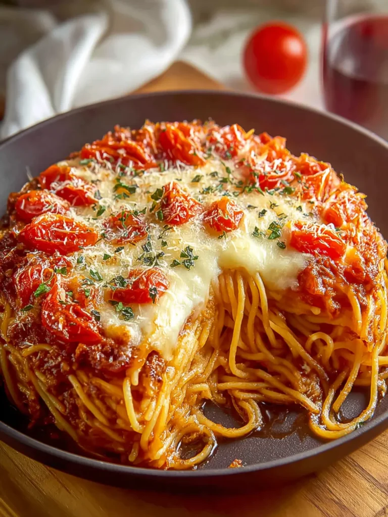 Spaghetti Pie First Image