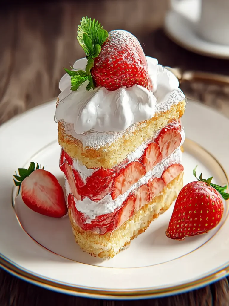 Strawberry Shortcake Cake First Image