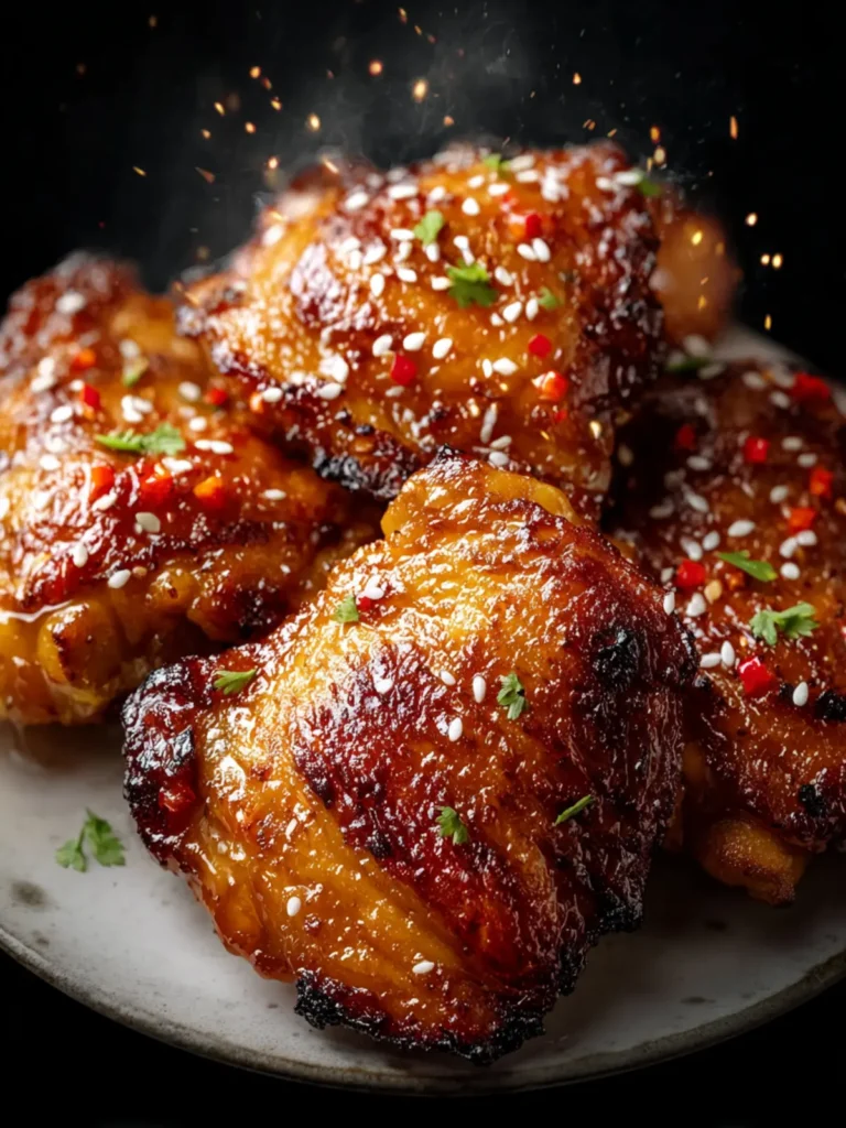 Sweet Chili Chicken Thighs First Image