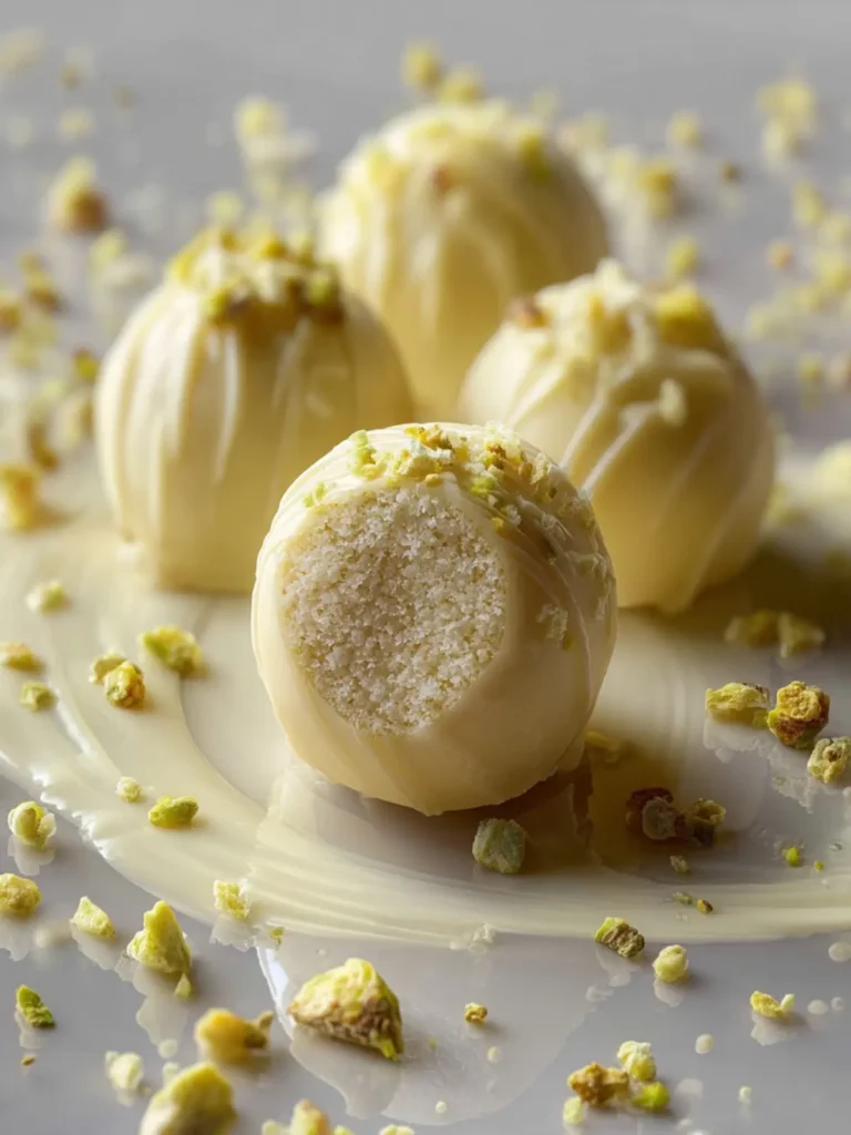 White Chocolate Truffles First Image